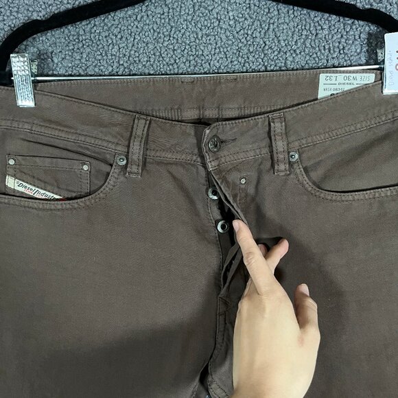 Diesel Safado Slim Straight Button Fly Jeans - Men's Size 30*32(Fit 30*31) - Picture 2 of 9